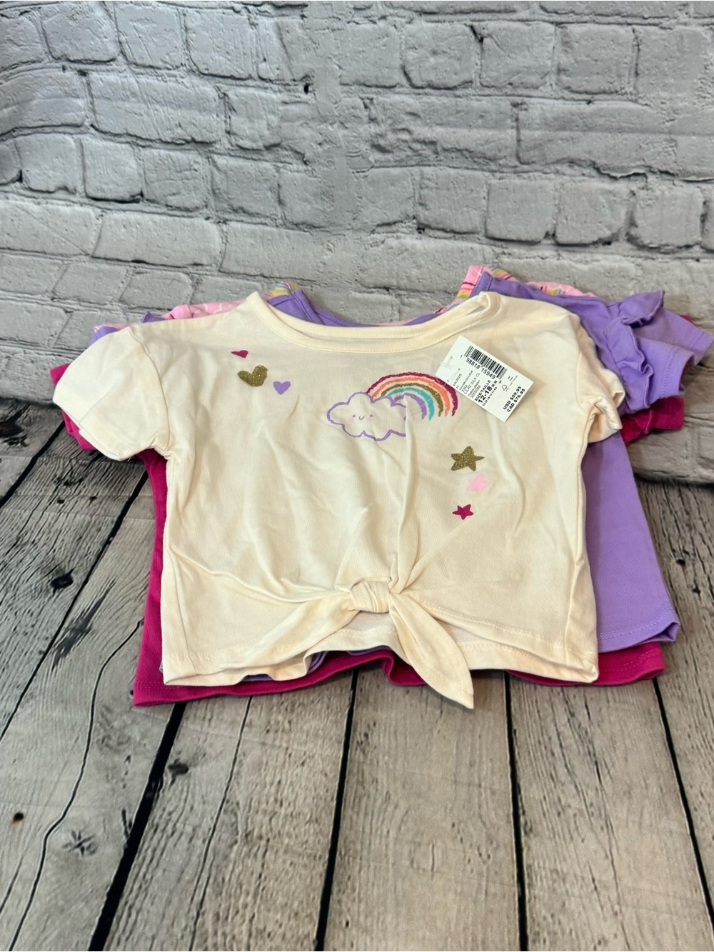 The Children’s Place Set of 4 Toddler Girl’s Shirts